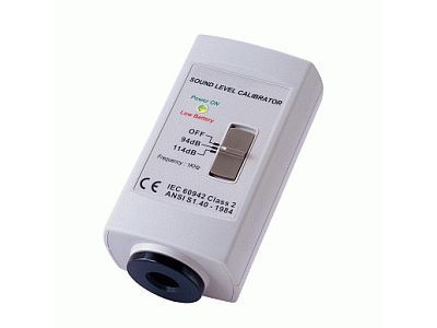 Calibrator 94/114 dB for SL322 and SL328 - Dostmann